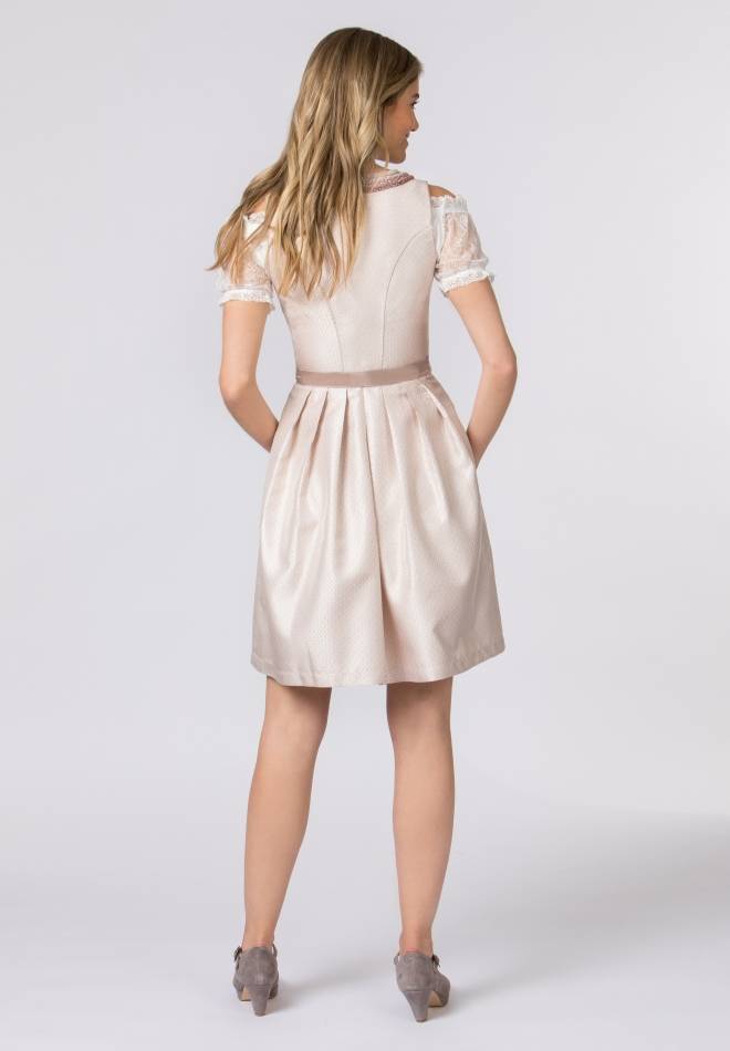 Stockerpoint Dirndl Finette taupe 30 Im Verkauf