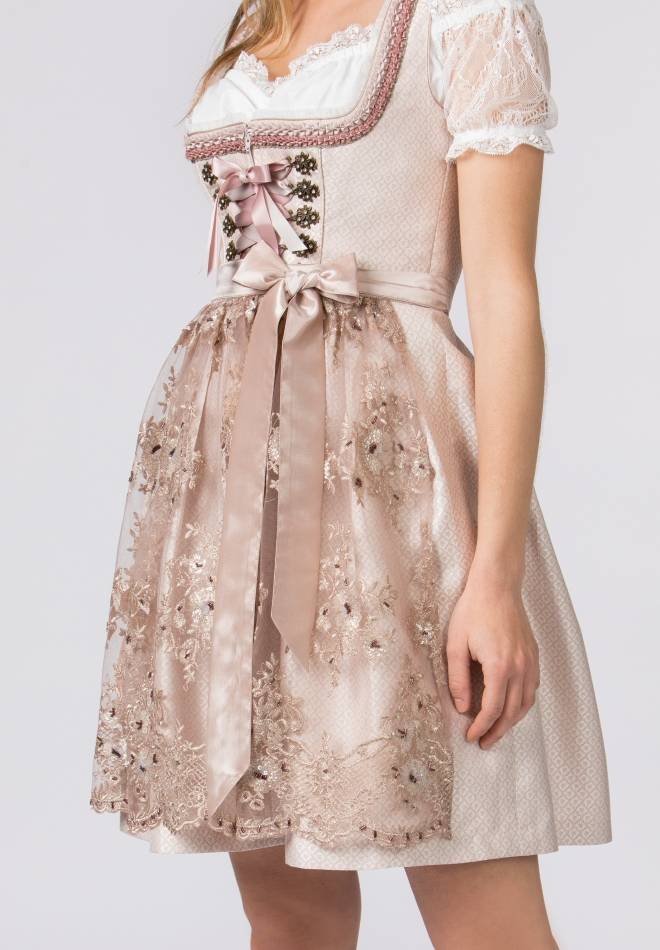Stockerpoint Dirndl Finette taupe 30 Im Verkauf