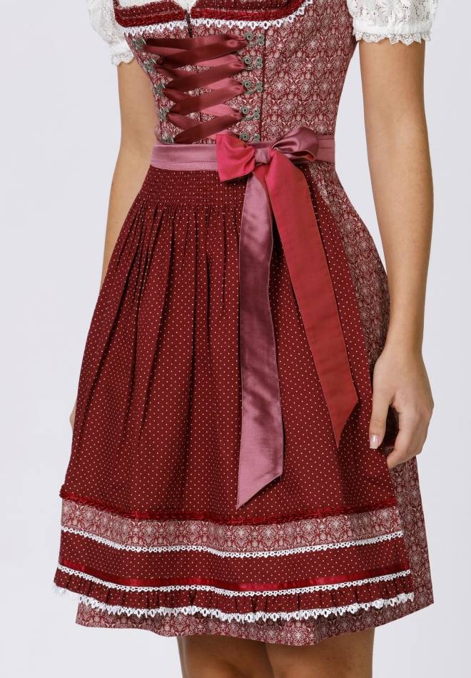 Stockerpoint Dirndl Kim bordeaux 30 zollfrei