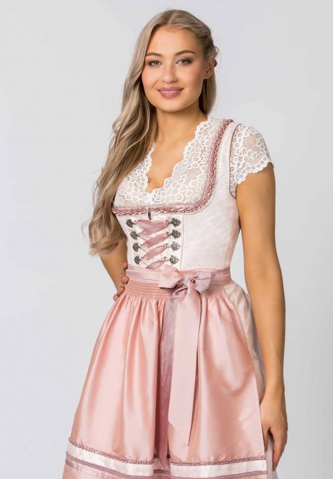Stockerpoint Dirndl Sally rose 32 Auslauf