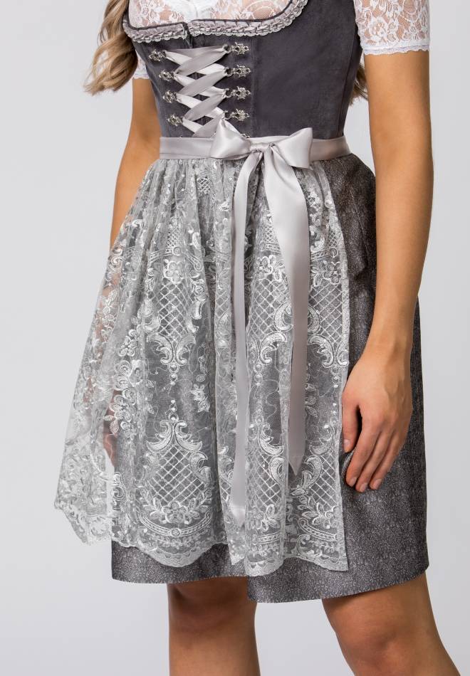 Stockerpoint Dirndl Loredana anthrazit 30 im Angebot
