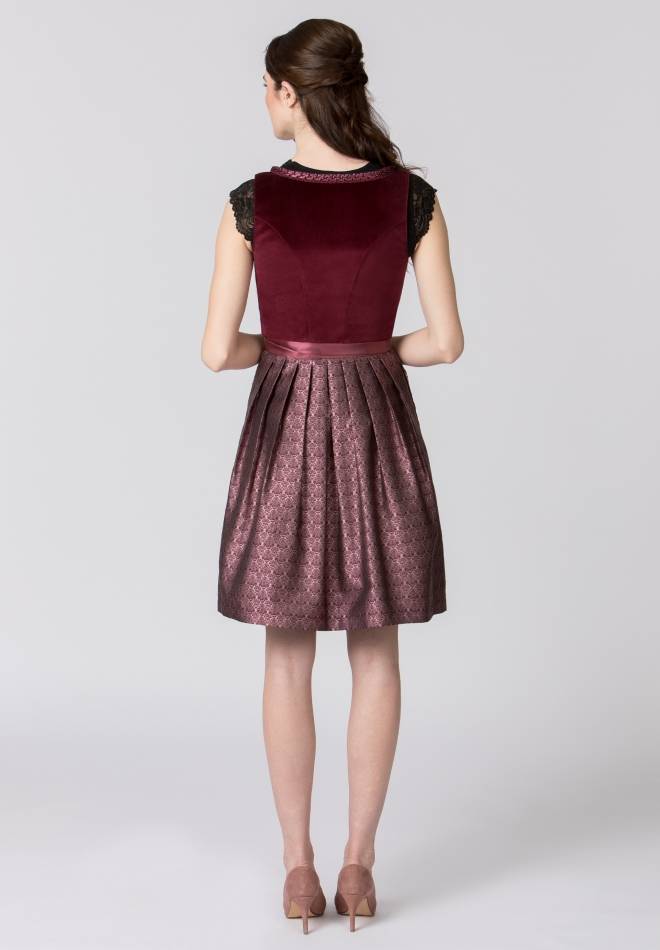 Stockerpoint Dirndl Loredana rot 30 Günstiger Verkauf