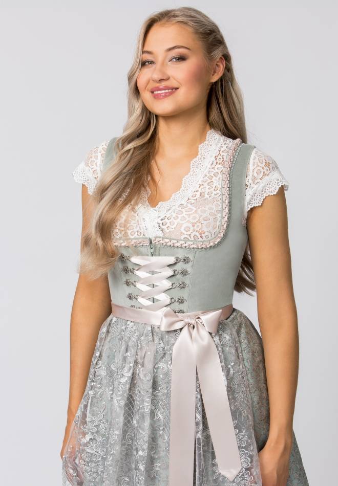 Stockerpoint Dirndl Loredana salbei 32 Fabrikverkauf