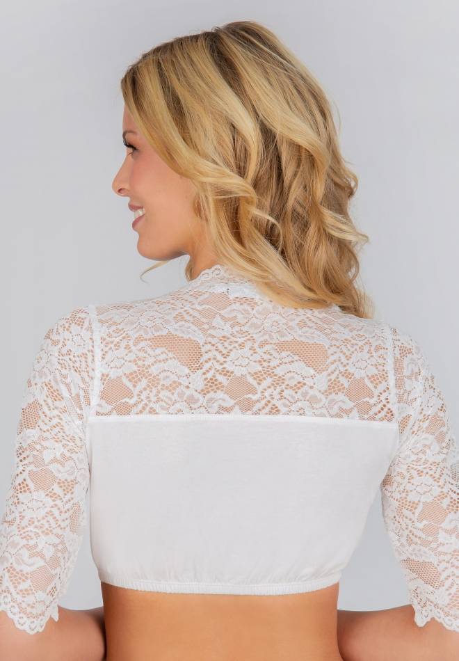 Stockerpoint Bluse Alaya creme 32 Blitzangebot