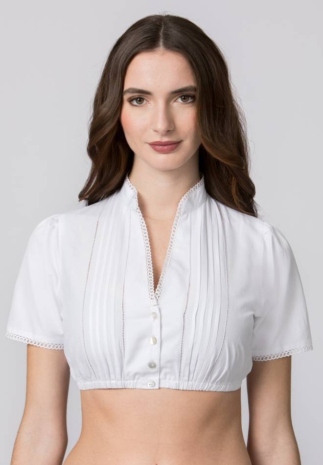 Stockerpoint Bluse Ariana weiss 30 Letzte 3 Tage