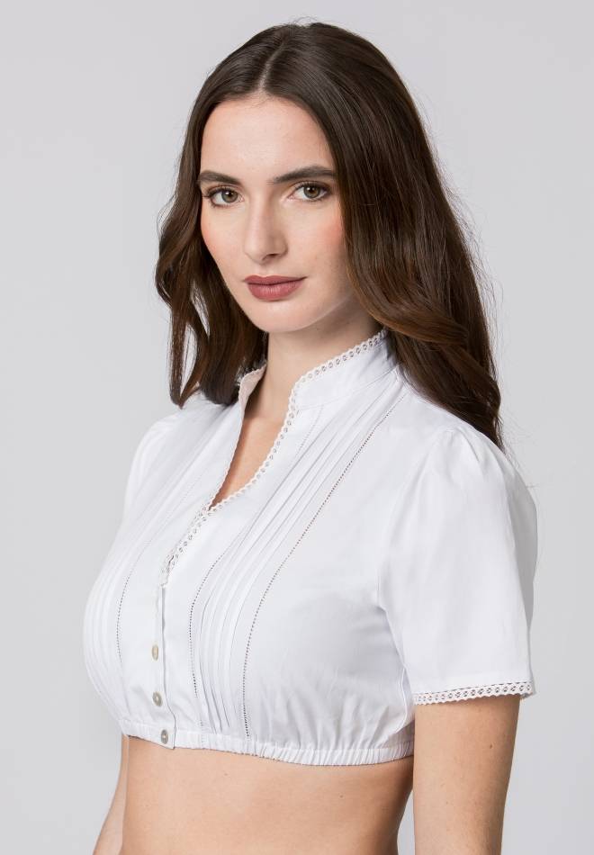 Stockerpoint Bluse Ariana weiss 30 Letzte 3 Tage