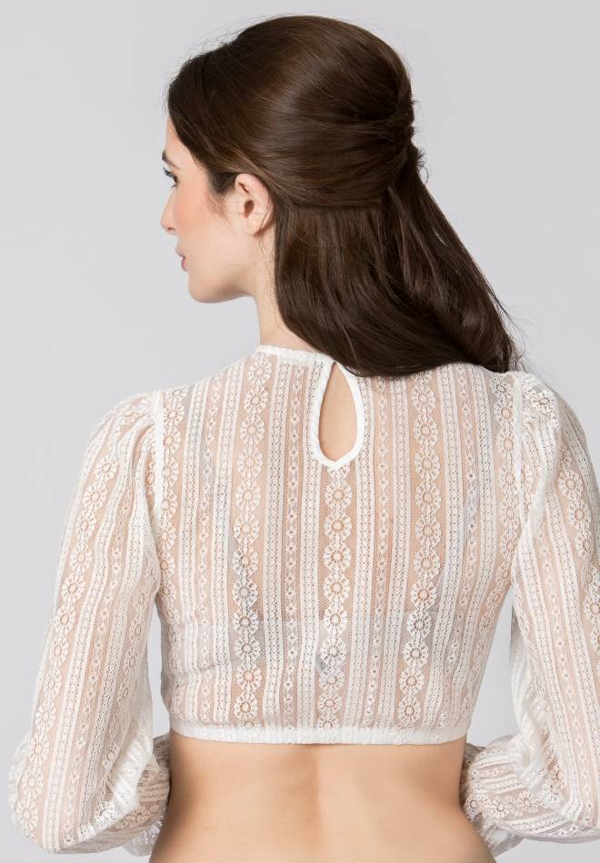 Stockerpoint Dirndlbluse Kalinka creme 34 Bis zu 55% Rabatt