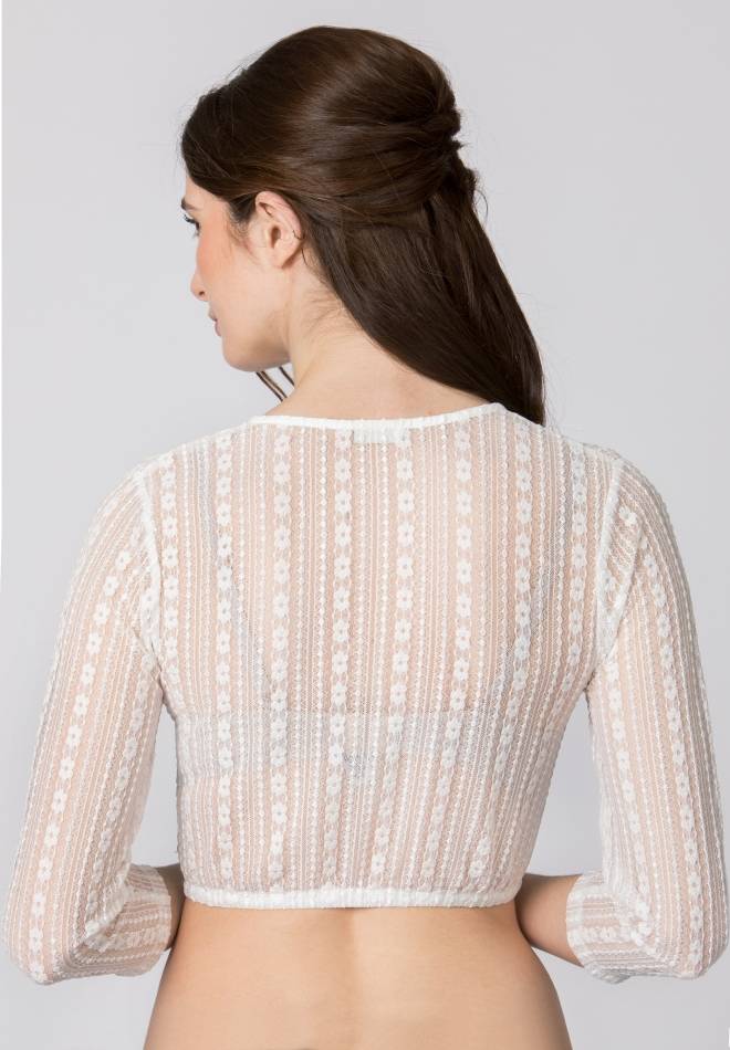 Stockerpoint Dirndlbluse Nelly creme 36 Nur noch ein Tag übrig