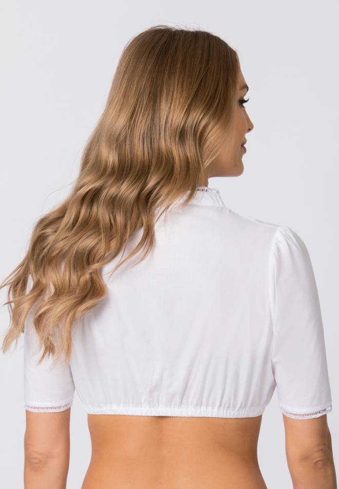 Stockerpoint Bluse B-7086 weiss 32 Auslauf