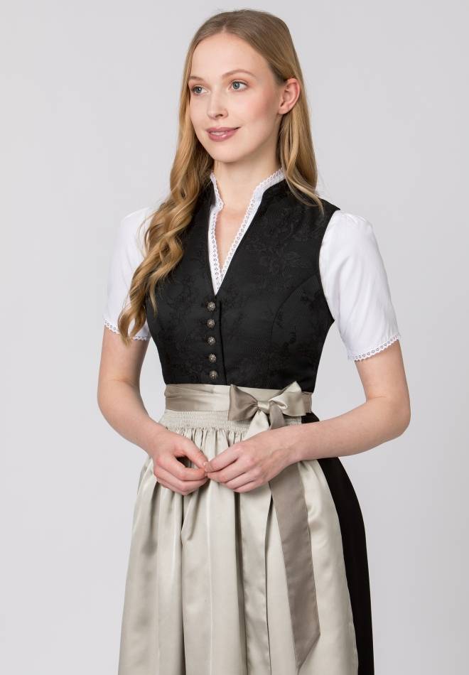 Stockerpoint Schürze Kristin beige 1 (34-38) Jubiläumsangebot
