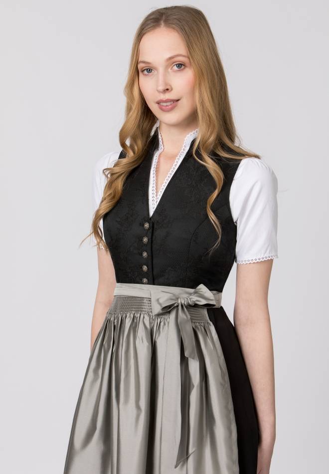 Stockerpoint Schürze Kristin taupe 2 (40-44) Neueste Mode