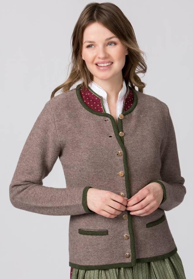 Stockerpoint Jacke Caro trüffel-moosgrün 34 Zeitbegrenzte Promotion