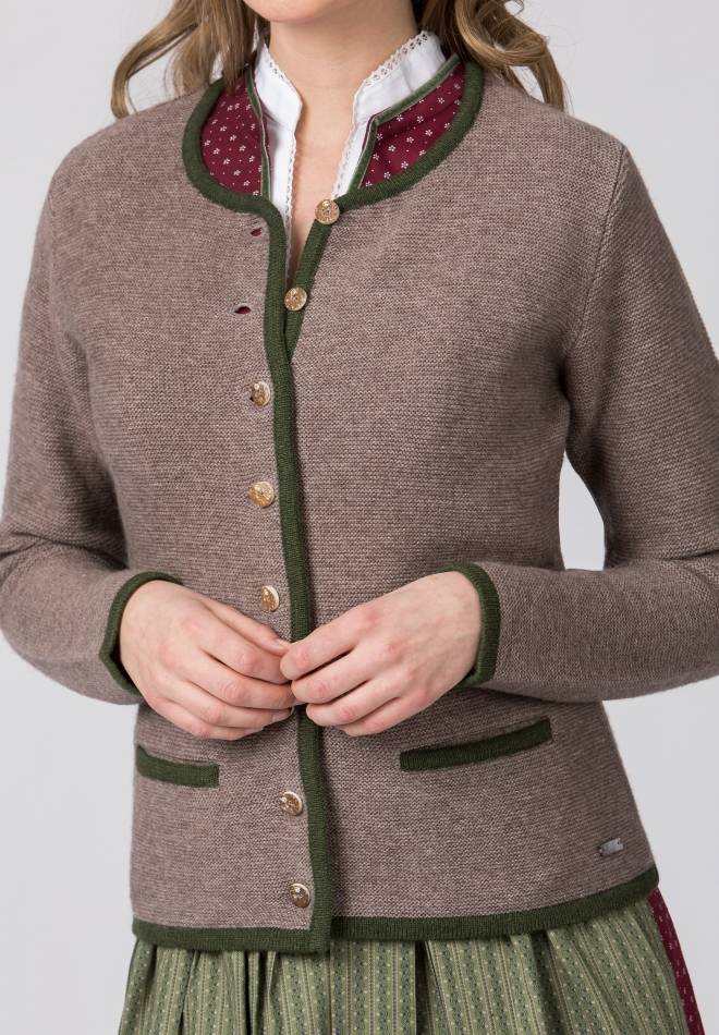 Stockerpoint Jacke Caro trüffel-moosgrün 34 Zeitbegrenzte Promotion