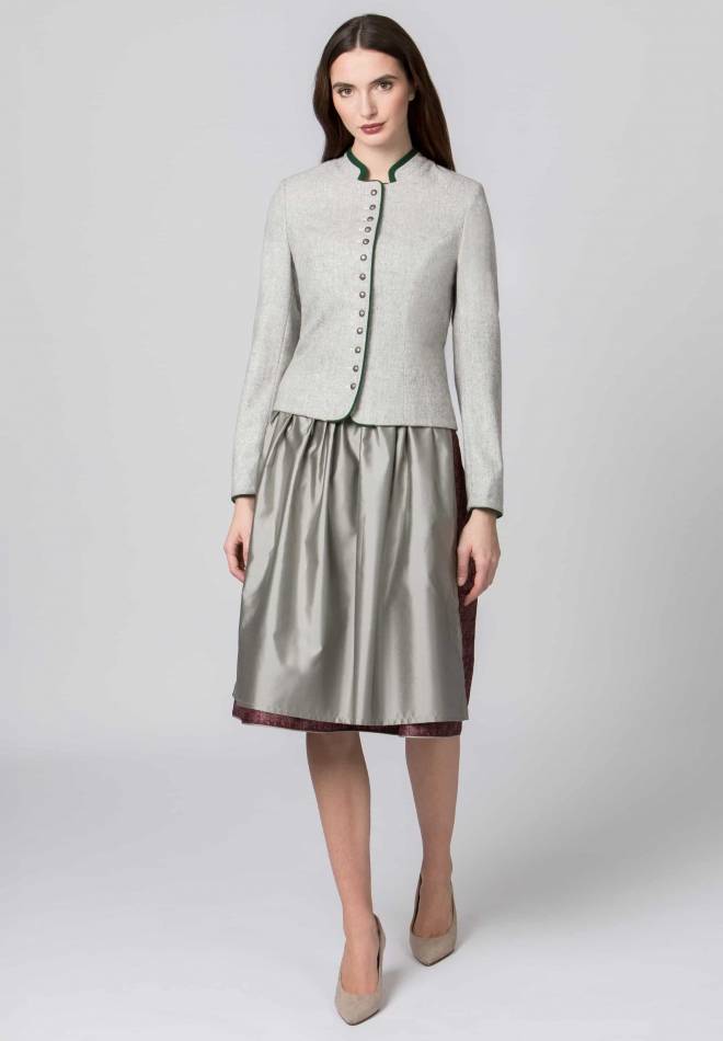 Stockerpoint Jacke Elisabeth hellgrau-grün 36 Sonderangebot der Fabrik