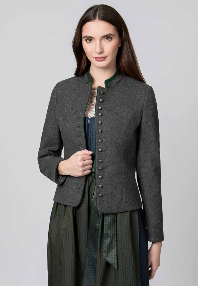 Stockerpoint Jacke Elisabeth schiefer-grün 36 Bis zu 55% Rabatt