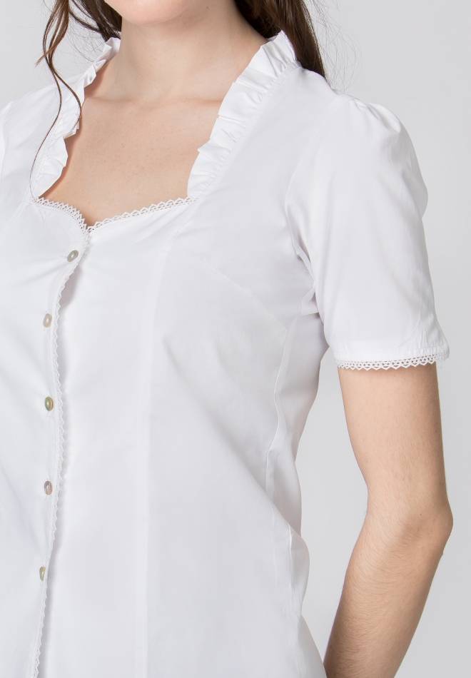 Stockerpoint Bluse Clarissa weiss 34 Discount Store für neue Produkte