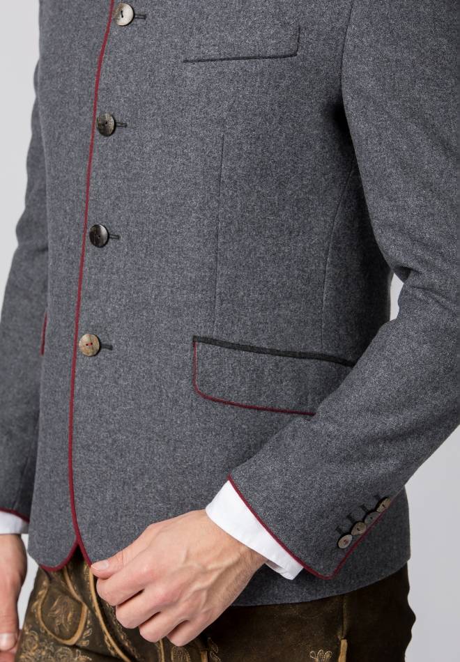 Stockerpoint Jacke Luciano stein-rot 44 Begrenzt auf 3 Tage