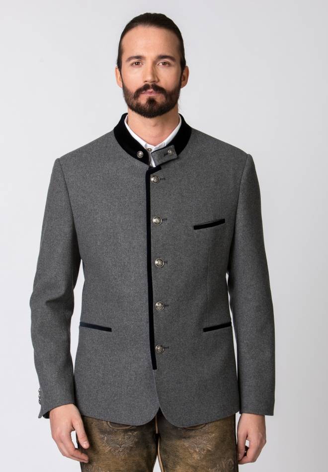 Stockerpoint Jacke Quintus stein-nachtblau 46 Verkauf
