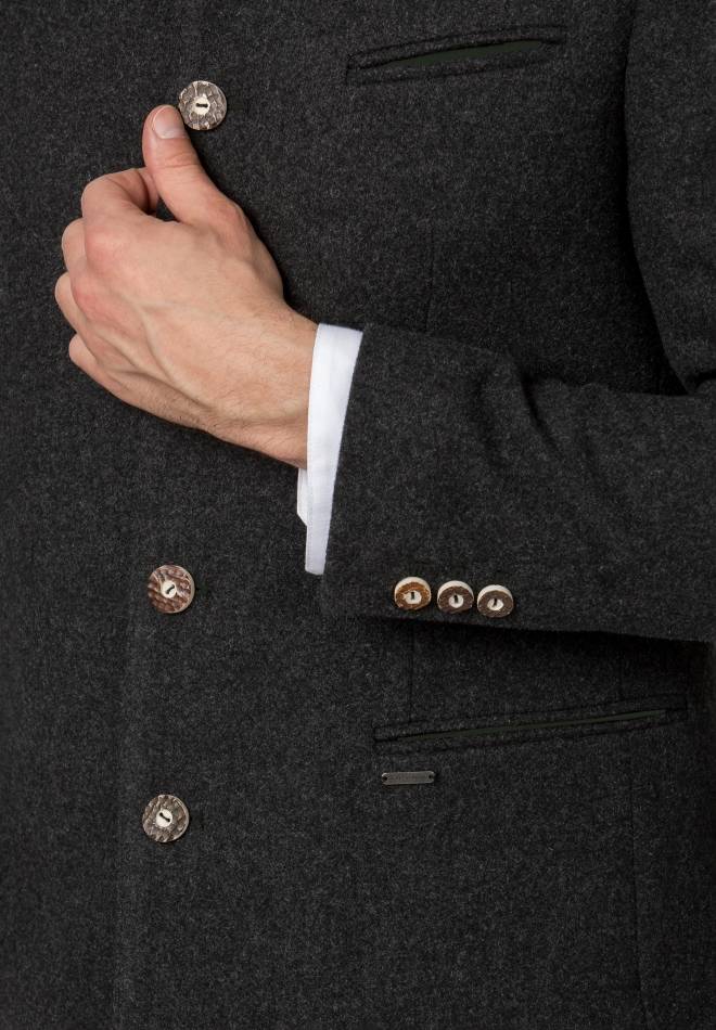 Stockerpoint Jacke Conrad anthrazit-tanne 44 Fabrikpreis