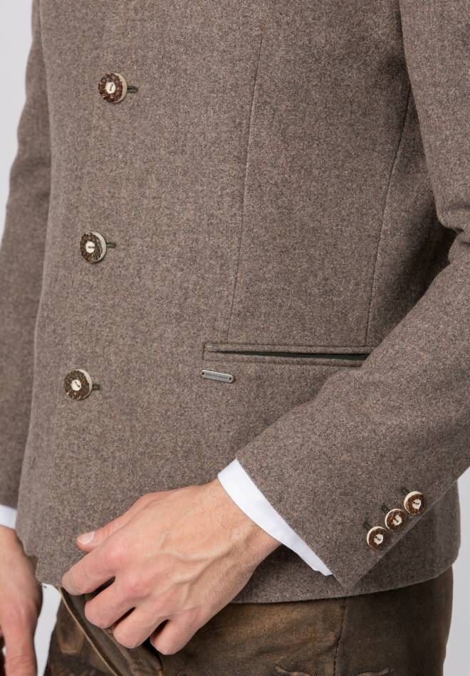 Stockerpoint Jacke Conrad nuss-tanne 44 Rabatt