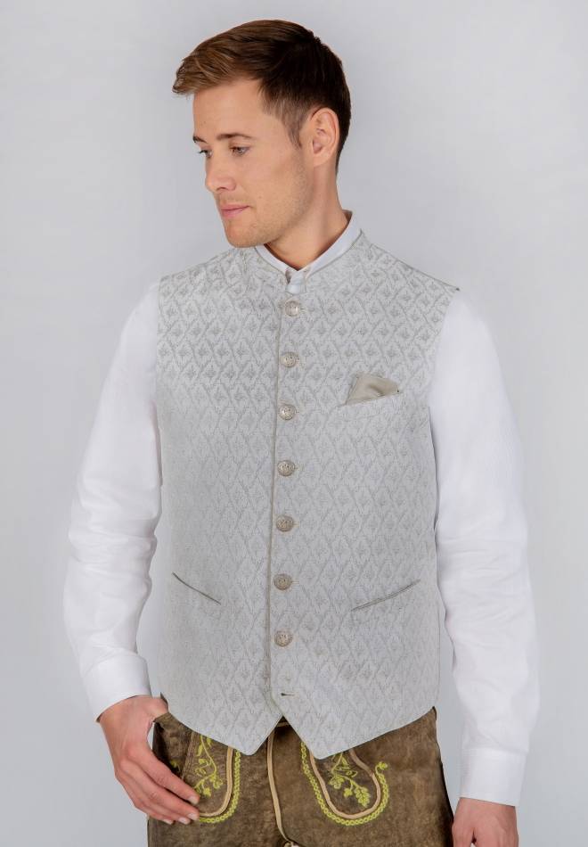 Stockerpoint Weste Armando taupe 44 Online Outlet