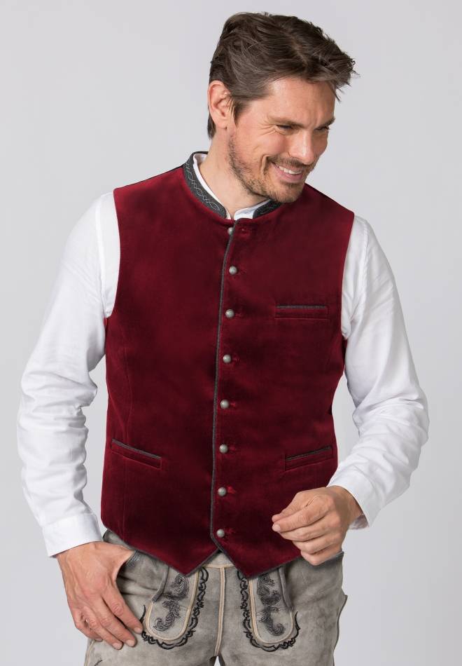 Stockerpoint Weste Lorenzo bordeaux 52 Neuheiten