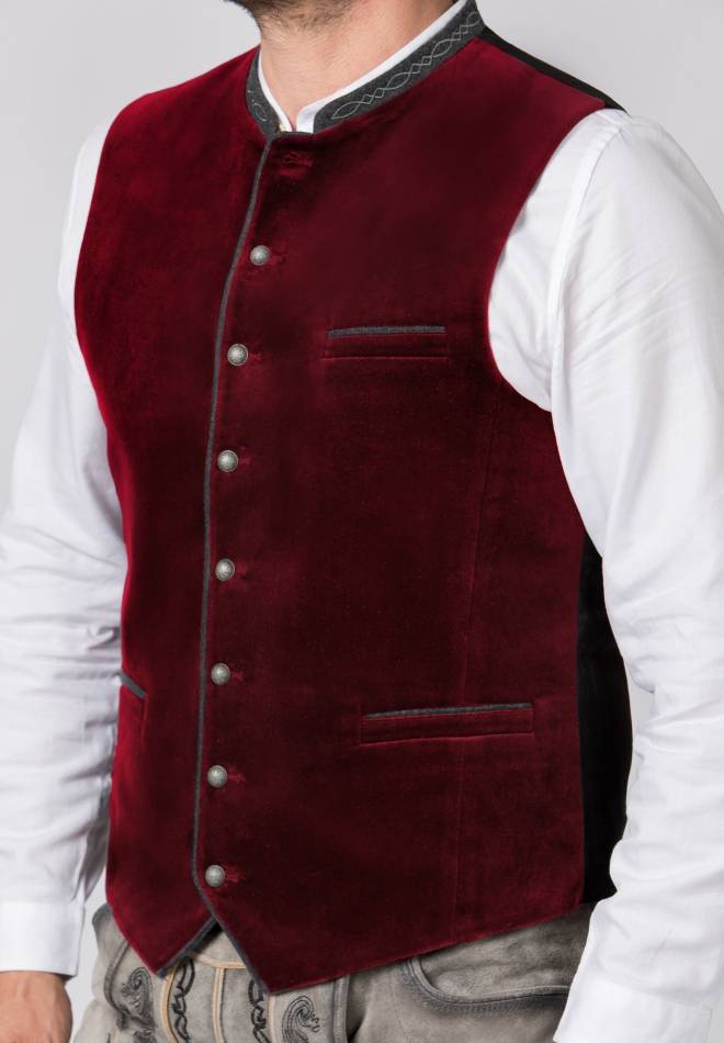 Stockerpoint Weste Lorenzo bordeaux 52 Neuheiten