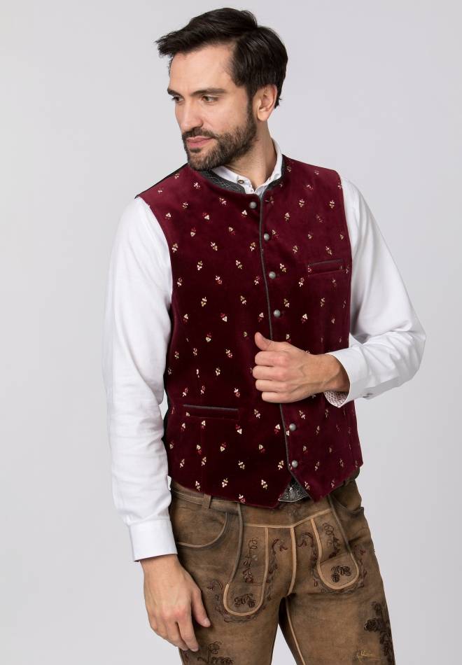 Stockerpoint Weste Vittorio bordeaux 46 Begrenzte Freigabe