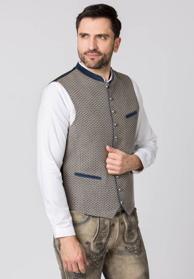 Stockerpoint Weste Stanley rauchblau 44 Preisnachlass