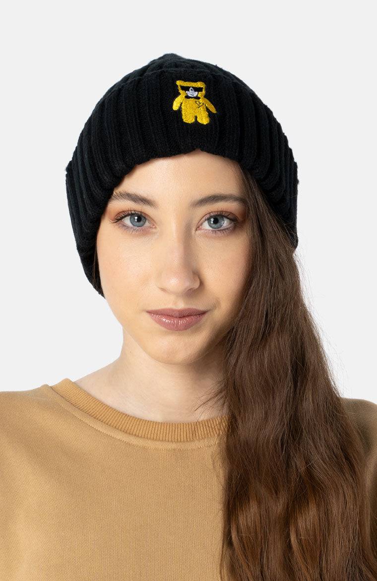 Stuff Maker Beanie in Schwarz Hotsell