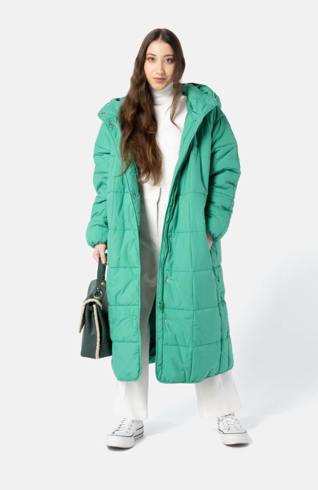Stuff Maker Winter Mantel S/M in Grün im Angebot
