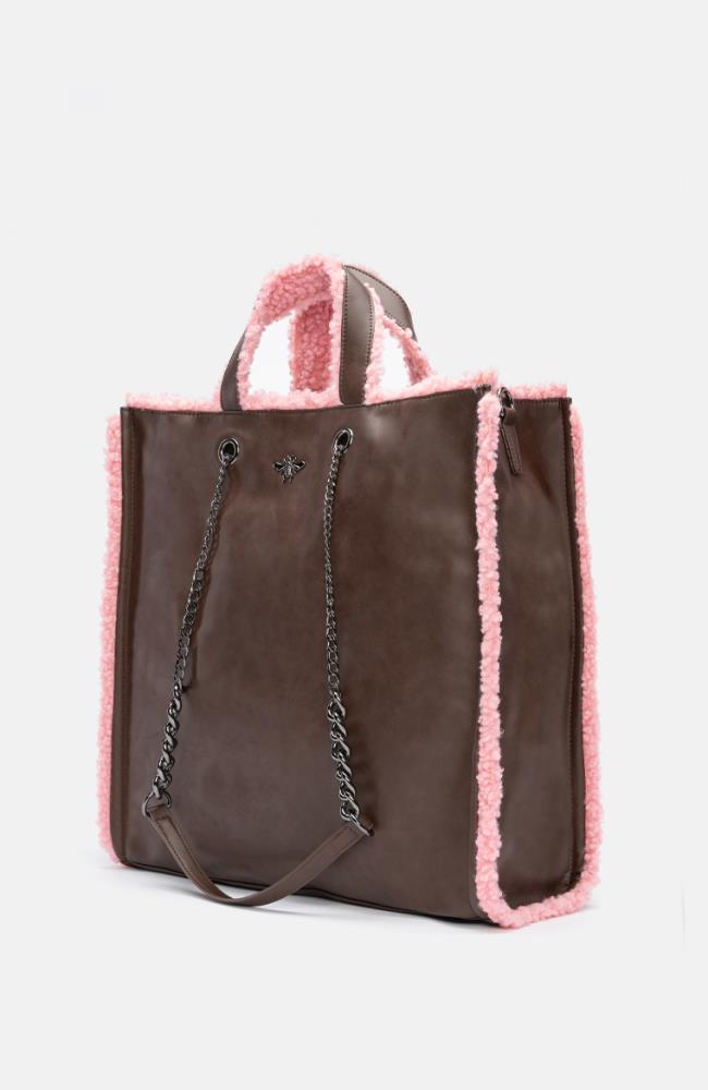 Stuff Maker Shopper in Braun/Pink Black Friday