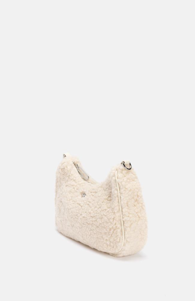 Stuff Maker Teddy Mini Bag in Weiß Sonderangebote