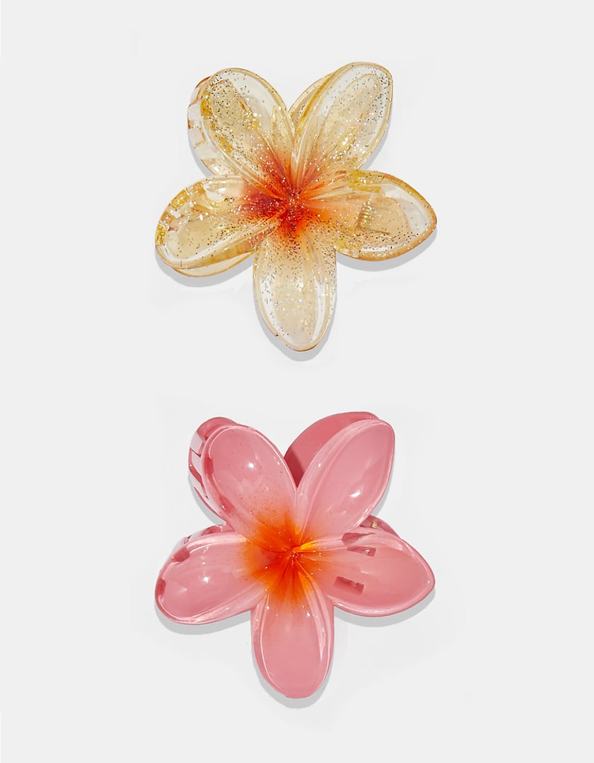 Tally Weijl 2er Pack Blumen Haarspangen Sonderangebot der Fabrik